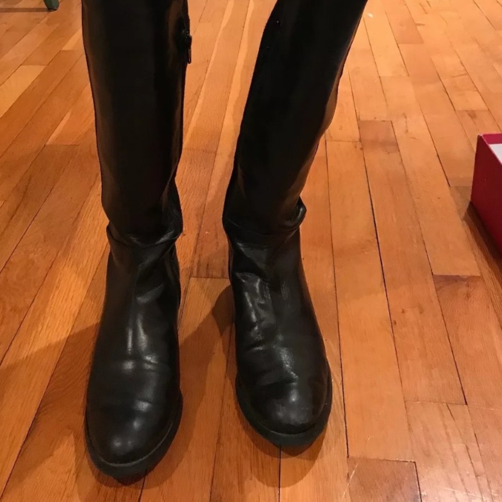 Women's Vaneli for Jildor over the knee boot leather size 8.5